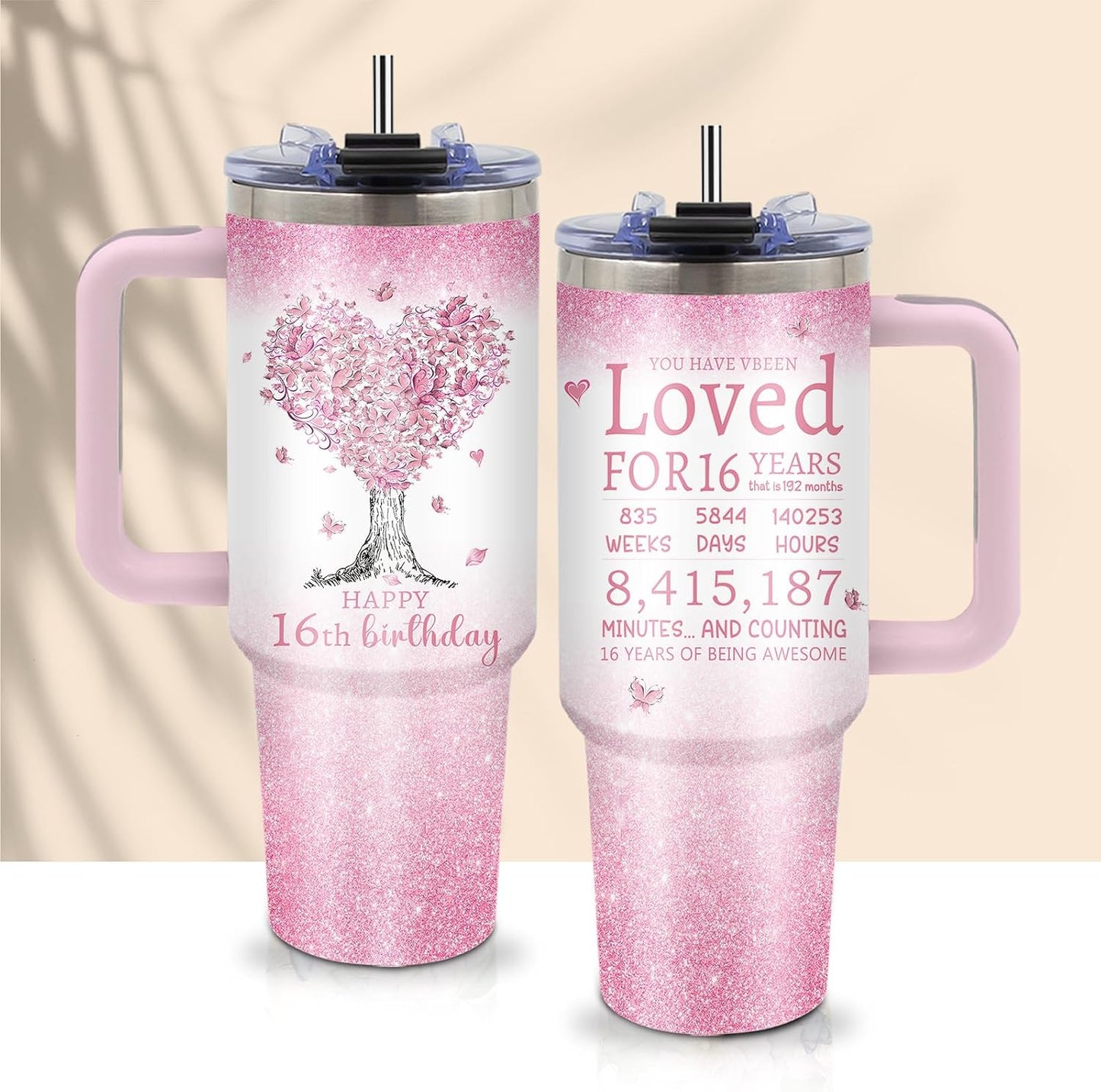 40oz Chaos Coordinator Tumbler with Handle, Funny Gifts for Women Coworker - Insulated Boss Travel Mug, Coffee Tumbler for Office Manager/Administrative Assistant/Secretary Appreciation Christmas Gift