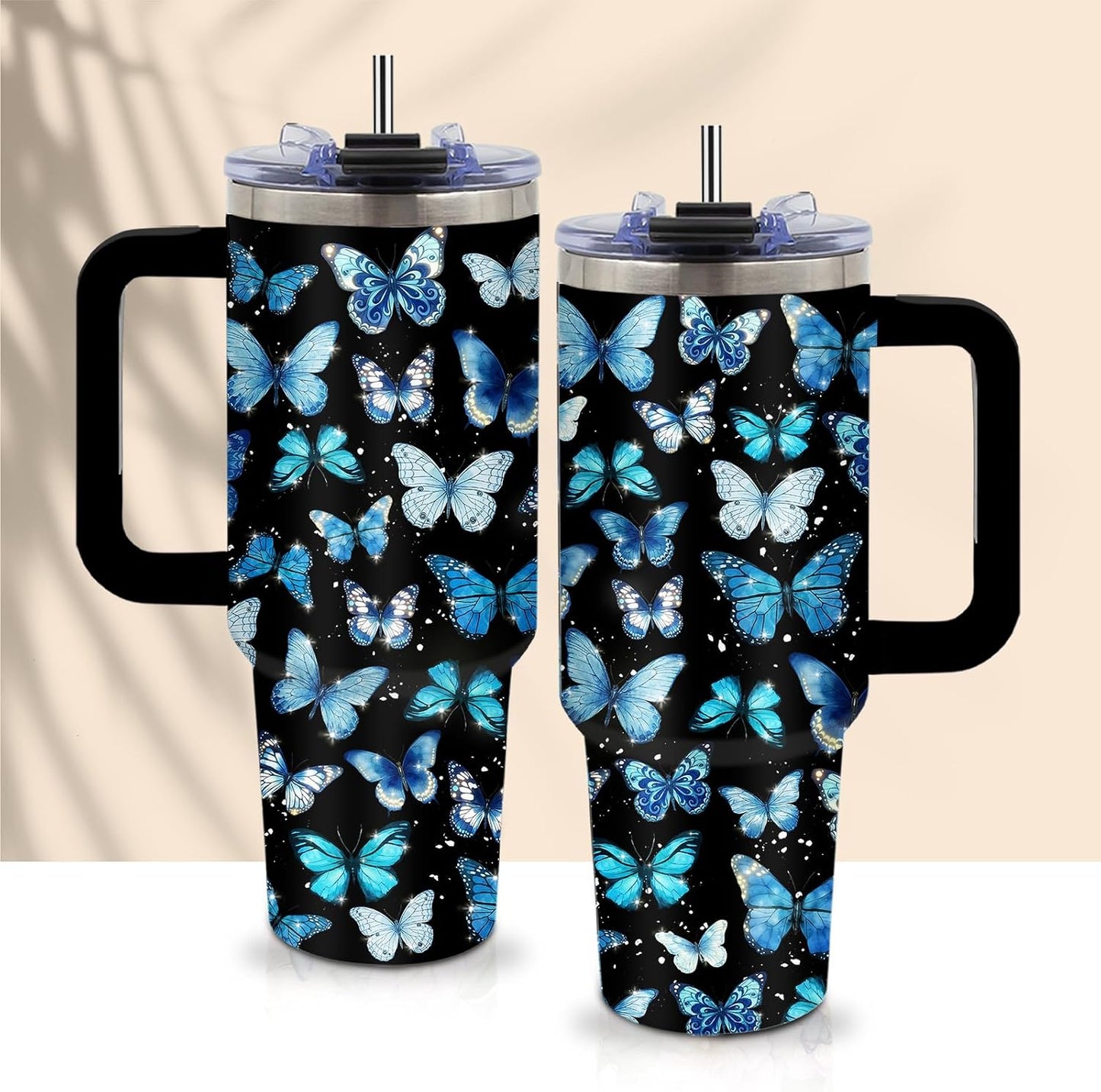 40oz Chaos Coordinator Tumbler with Handle, Funny Gifts for Women Coworker - Insulated Boss Travel Mug, Coffee Tumbler for Office Manager/Administrative Assistant/Secretary Appreciation Christmas Gift