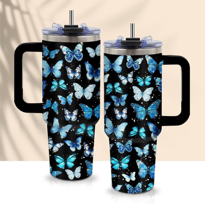40oz Chaos Coordinator Tumbler with Handle, Funny Gifts for Women Coworker - Insulated Boss Travel Mug, Coffee Tumbler for Office Manager/Administrative Assistant/Secretary Appreciation Christmas Gift