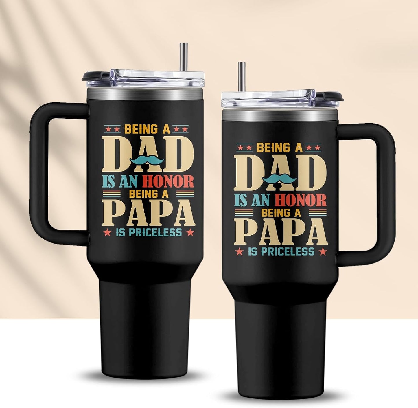 40oz Chaos Coordinator Tumbler with Handle, Funny Gifts for Women Coworker - Insulated Boss Travel Mug, Coffee Tumbler for Office Manager/Administrative Assistant/Secretary Appreciation Christmas Gift