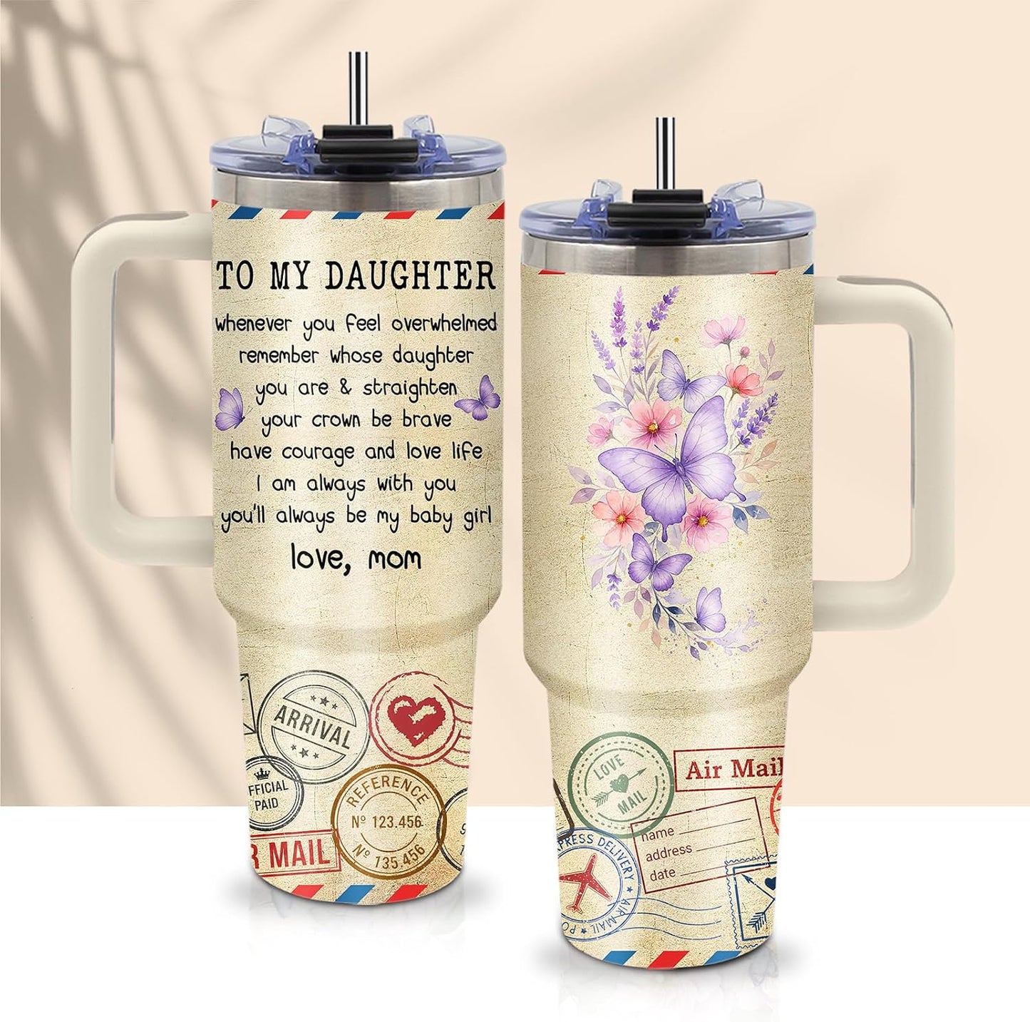 40oz Chaos Coordinator Tumbler with Handle, Funny Gifts for Women Coworker - Insulated Boss Travel Mug, Coffee Tumbler for Office Manager/Administrative Assistant/Secretary Appreciation Christmas Gift