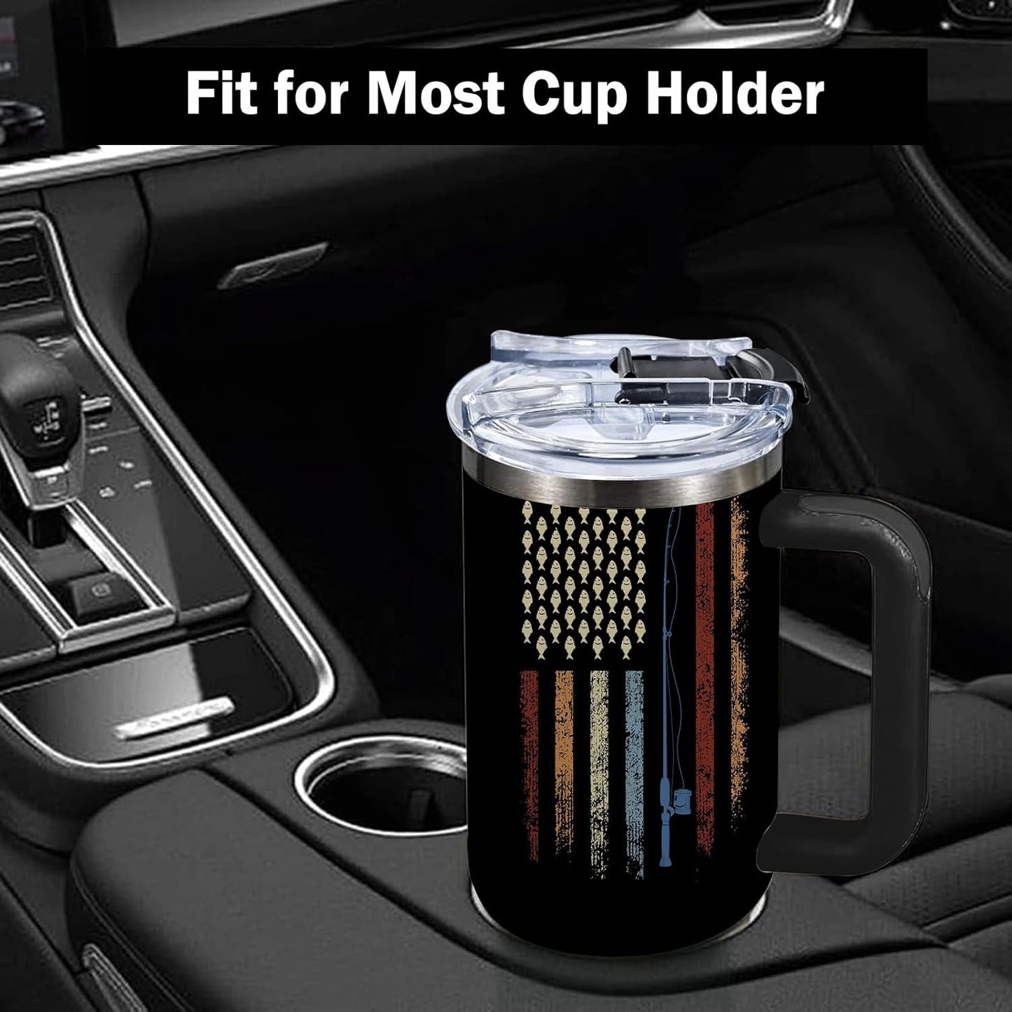 40oz Chaos Coordinator Tumbler with Handle, Funny Gifts for Women Coworker - Insulated Boss Travel Mug, Coffee Tumbler for Office Manager/Administrative Assistant/Secretary Appreciation Christmas Gift