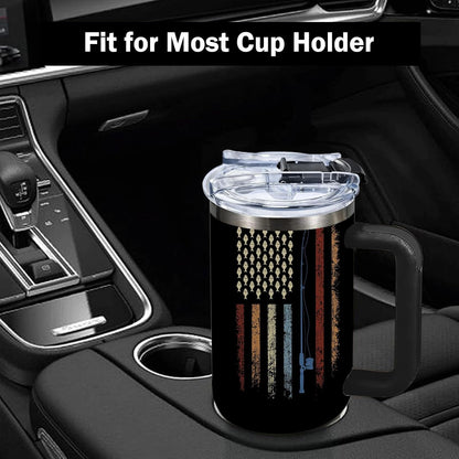 40oz Chaos Coordinator Tumbler with Handle, Funny Gifts for Women Coworker - Insulated Boss Travel Mug, Coffee Tumbler for Office Manager/Administrative Assistant/Secretary Appreciation Christmas Gift