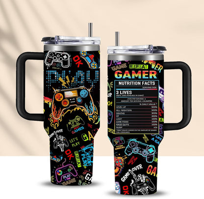 40oz Chaos Coordinator Tumbler with Handle, Funny Gifts for Women Coworker - Insulated Boss Travel Mug, Coffee Tumbler for Office Manager/Administrative Assistant/Secretary Appreciation Christmas Gift