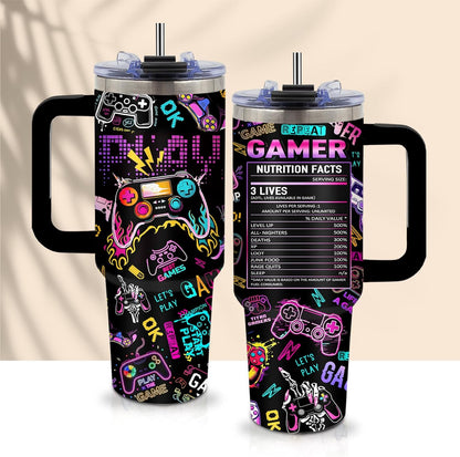 40oz Chaos Coordinator Tumbler with Handle, Funny Gifts for Women Coworker - Insulated Boss Travel Mug, Coffee Tumbler for Office Manager/Administrative Assistant/Secretary Appreciation Christmas Gift