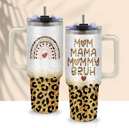40oz Chaos Coordinator Tumbler with Handle, Funny Gifts for Women Coworker - Insulated Boss Travel Mug, Coffee Tumbler for Office Manager/Administrative Assistant/Secretary Appreciation Christmas Gift