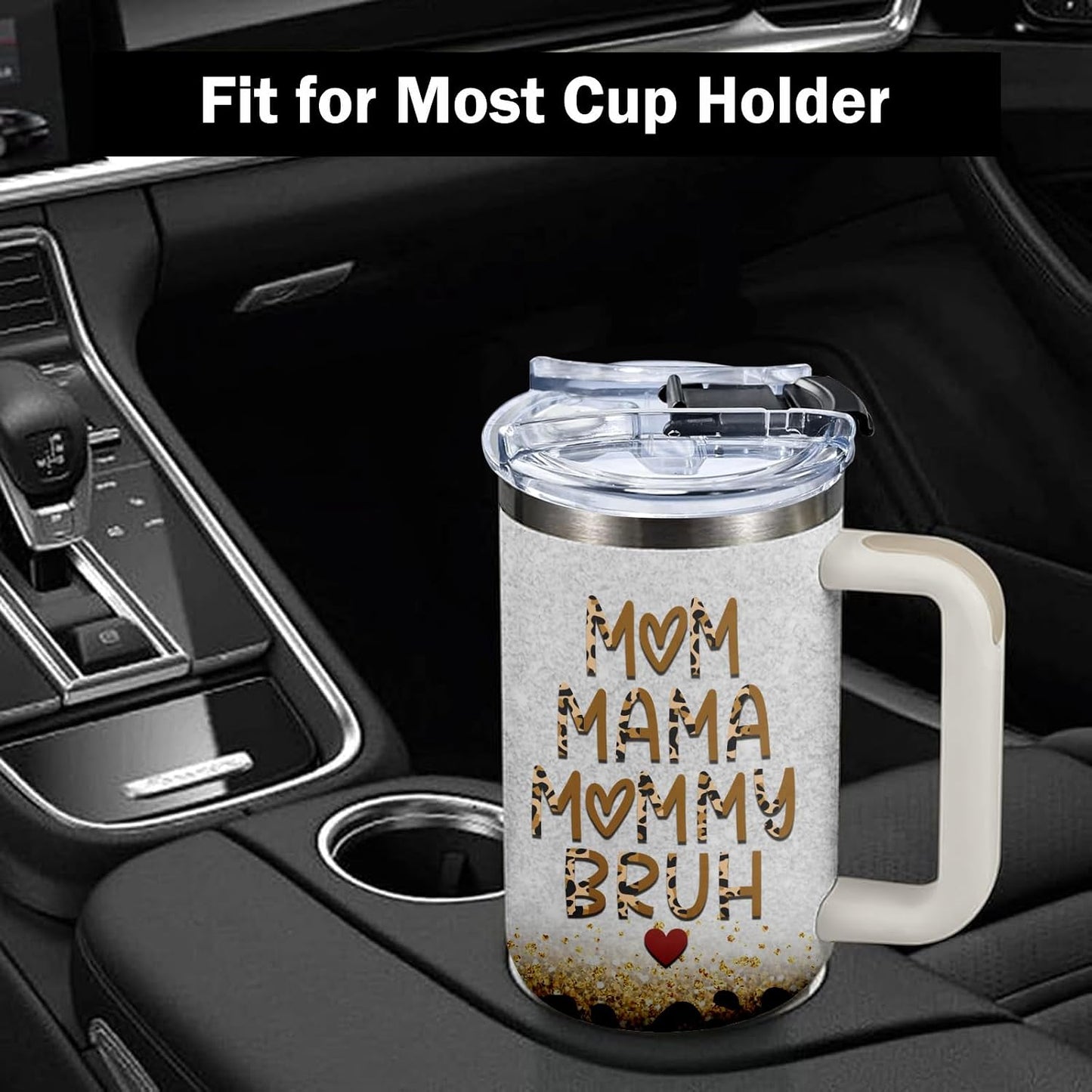 40oz Chaos Coordinator Tumbler with Handle, Funny Gifts for Women Coworker - Insulated Boss Travel Mug, Coffee Tumbler for Office Manager/Administrative Assistant/Secretary Appreciation Christmas Gift