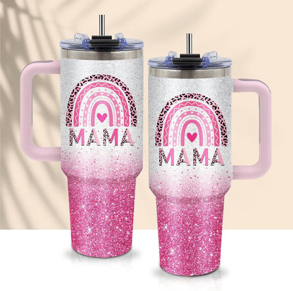 40oz Chaos Coordinator Tumbler with Handle, Funny Gifts for Women Coworker - Insulated Boss Travel Mug, Coffee Tumbler for Office Manager/Administrative Assistant/Secretary Appreciation Christmas Gift