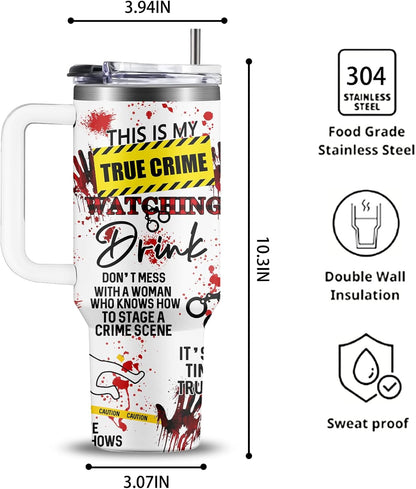 40oz Chaos Coordinator Tumbler with Handle, Funny Gifts for Women Coworker - Insulated Boss Travel Mug, Coffee Tumbler for Office Manager/Administrative Assistant/Secretary Appreciation Christmas Gift