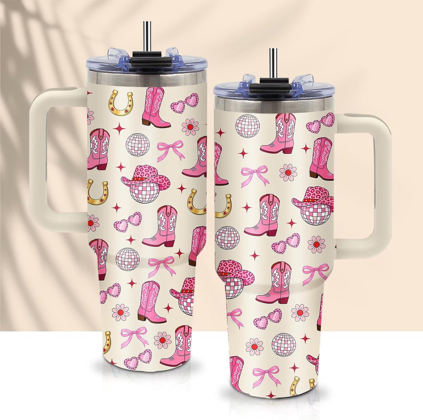 40oz Chaos Coordinator Tumbler with Handle, Funny Gifts for Women Coworker - Insulated Boss Travel Mug, Coffee Tumbler for Office Manager/Administrative Assistant/Secretary Appreciation Christmas Gift
