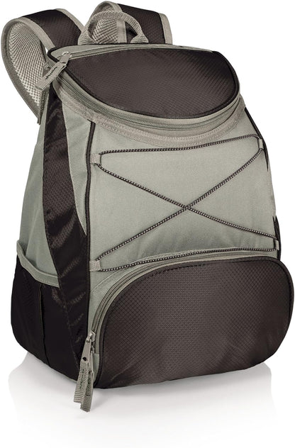ONIVA - a Picnic Time brand PTX Backpack Cooler, Soft Cooler Backpack, Insulated Lunch Bag, (Navy Blue with Gray Accents)