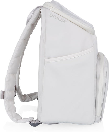 ONIVA - a Picnic Time brand PTX Backpack Cooler, Soft Cooler Backpack, Insulated Lunch Bag, (Navy Blue with Gray Accents)