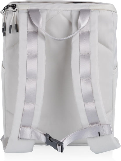 ONIVA - a Picnic Time brand PTX Backpack Cooler, Soft Cooler Backpack, Insulated Lunch Bag, (Navy Blue with Gray Accents)