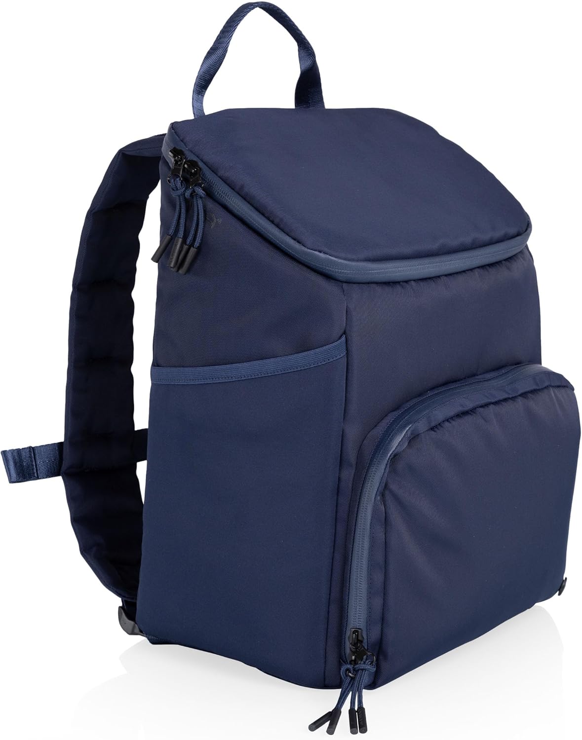 ONIVA - a Picnic Time brand PTX Backpack Cooler, Soft Cooler Backpack, Insulated Lunch Bag, (Navy Blue with Gray Accents)