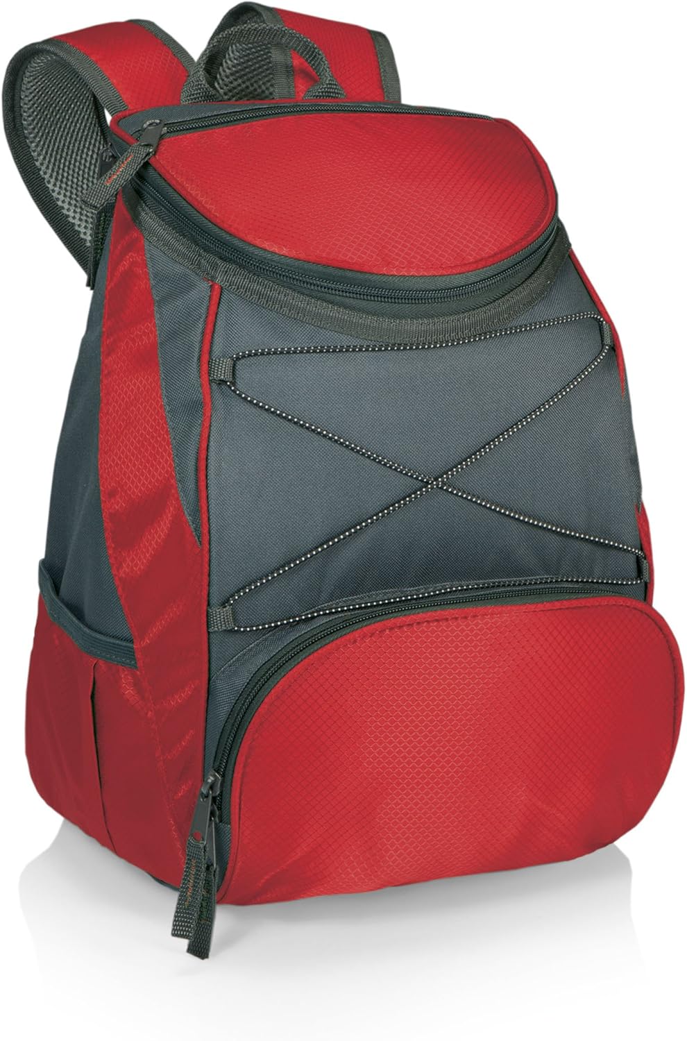 ONIVA - a Picnic Time brand PTX Backpack Cooler, Soft Cooler Backpack, Insulated Lunch Bag, (Navy Blue with Gray Accents)