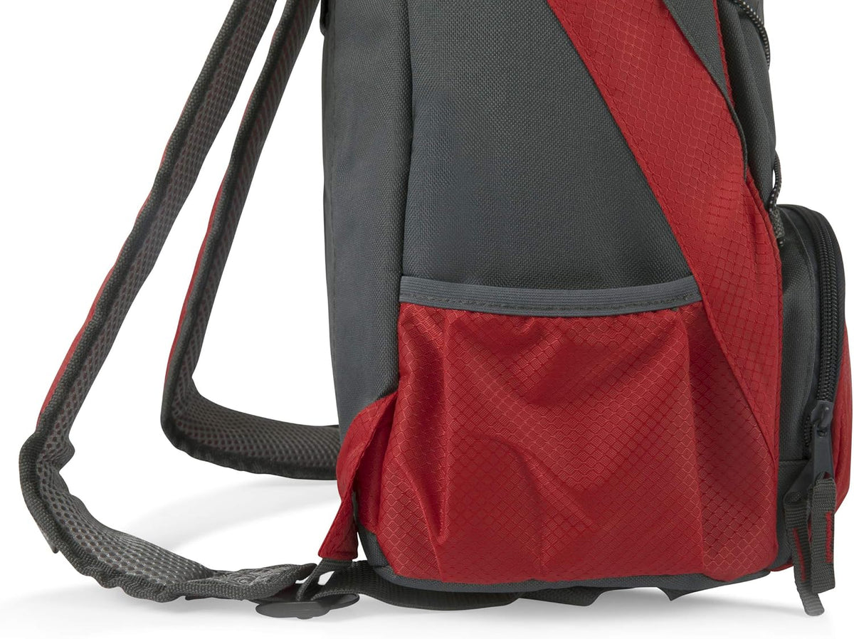 ONIVA - a Picnic Time brand PTX Backpack Cooler, Soft Cooler Backpack, Insulated Lunch Bag, (Navy Blue with Gray Accents)