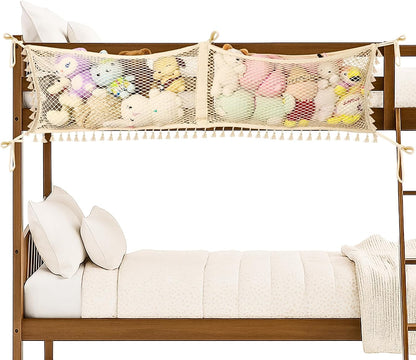 Stuffed Animal Hammock, Bedside Stuffed Animal Storage Net