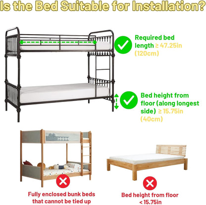 Stuffed Animal Hammock, Bedside Stuffed Animal Storage Net