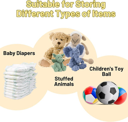 Stuffed Animal Hammock, Bedside Stuffed Animal Storage Net