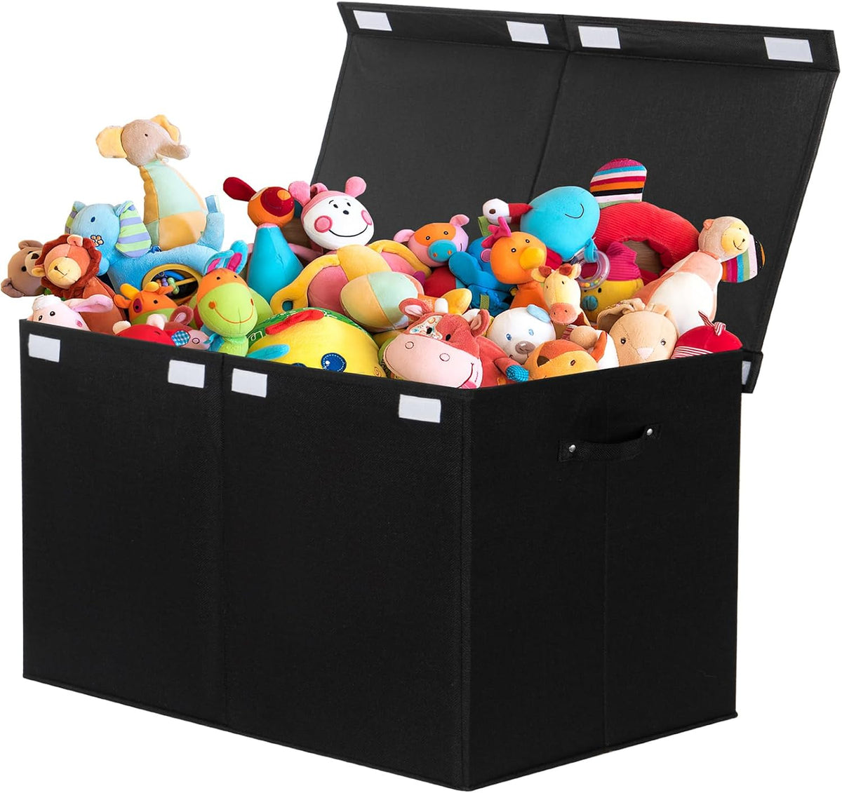122L Large Toy Box Chest Storage with Lid, Collapsible Kid Toy Storage