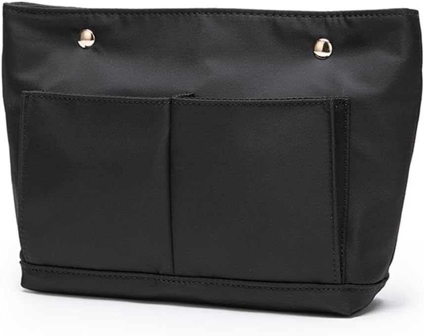 Lightweight Handbag Organizers Insert with Multiple Pockets - Handbag Organizer for Storage and Organization, Cosmetic Bag, Cotton Canvas （XS, Beige）