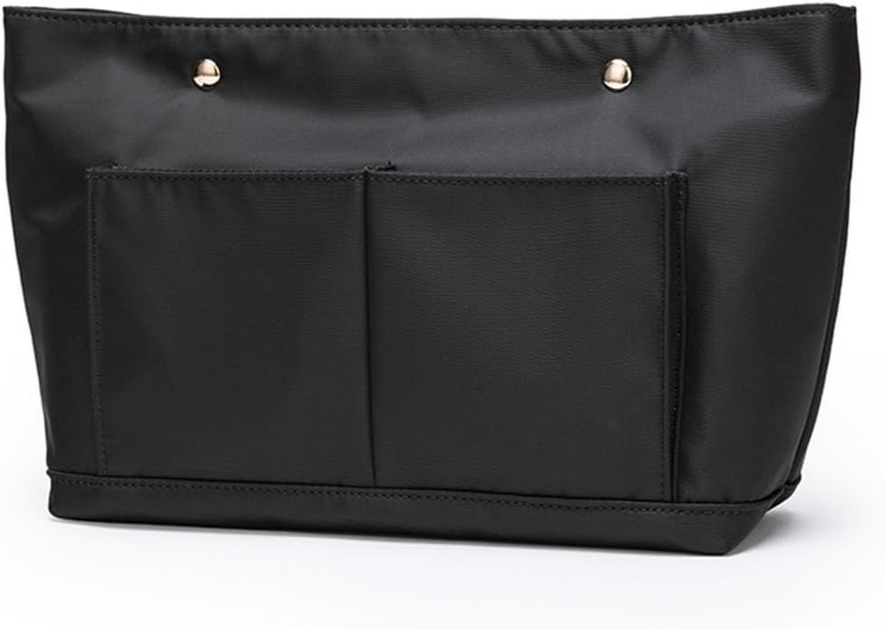 Lightweight Handbag Organizers Insert with Multiple Pockets - Handbag Organizer for Storage and Organization, Cosmetic Bag, Cotton Canvas （XS, Beige）