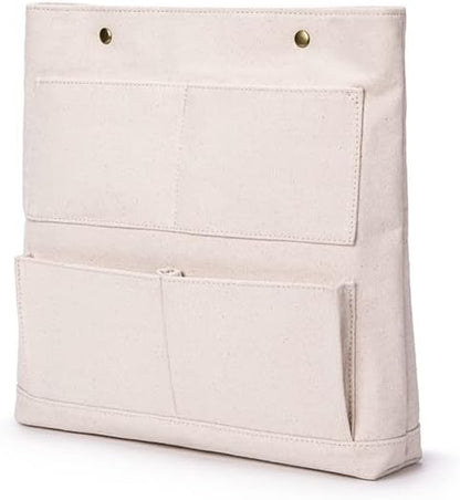 Lightweight Handbag Organizers Insert with Multiple Pockets - Handbag Organizer for Storage and Organization, Cosmetic Bag, Cotton Canvas （XS, Beige）