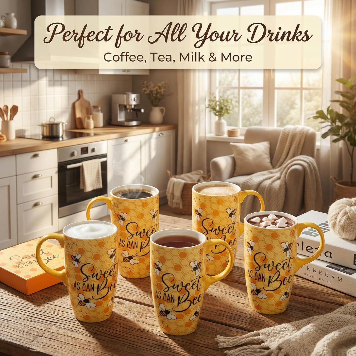 17oz Ceramic Travel Mug with Lid, Peacock Feather Coffee Cup | Microwave&Dishwasher Safe, Cup Holder Friendly, Large Tea Cup with Handle & Gift Box, Commute Office Home Use, Great Mom Gift