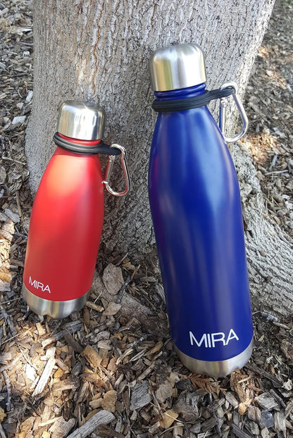 Durable Silicone Carrier with Carabiner Clip | Fits Any 12oz, 17oz and 25oz Cola Shaped Water Bottles for Outdoor Activities or Daily Use