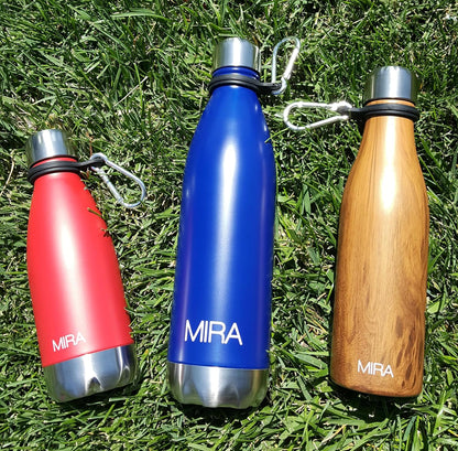 Durable Silicone Carrier with Carabiner Clip | Fits Any 12oz, 17oz and 25oz Cola Shaped Water Bottles for Outdoor Activities or Daily Use