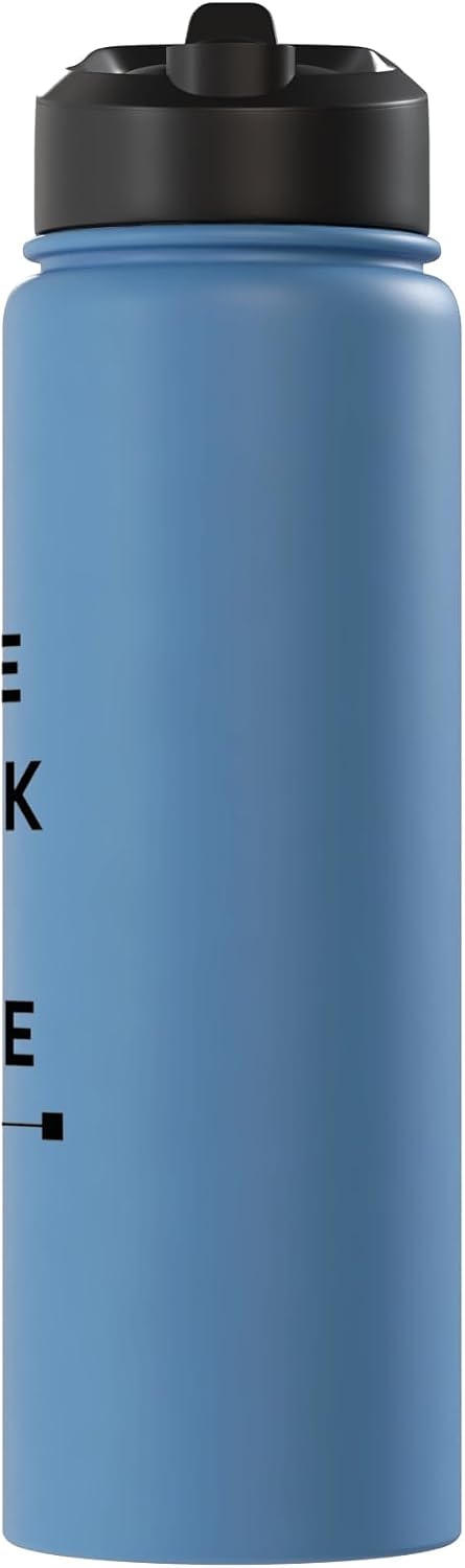 One Task At A Time Minimal Focus Productivity Shirt Stainless Steel Insulated Water Bottle