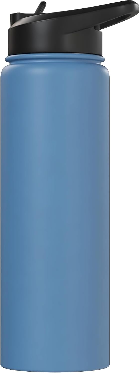 One Task At A Time Minimal Focus Productivity Shirt Stainless Steel Insulated Water Bottle