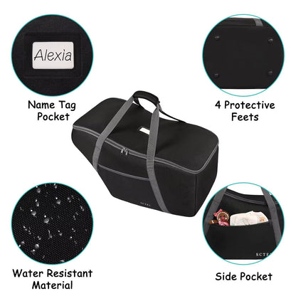 SCTEL Car Seat Travel Bag Fit Graco SnugRide 35 Lite and Base, with Pouch