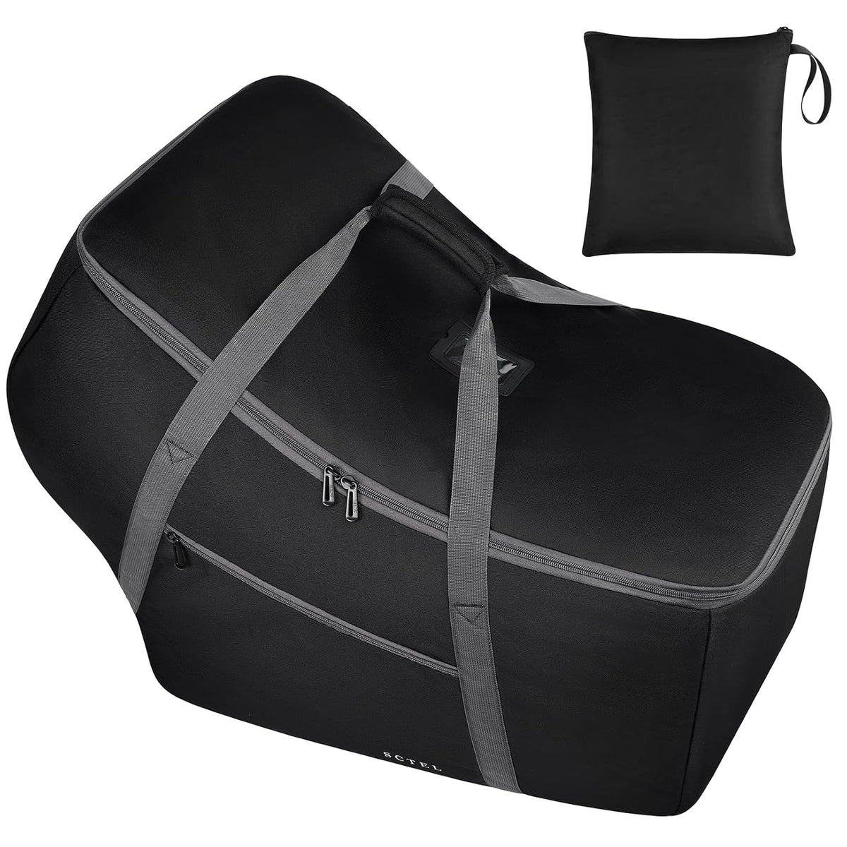 SCTEL Car Seat Travel Bag Fit Graco SnugRide 35 Lite and Base, with Pouch