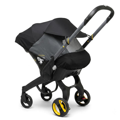 Sun Shade & Insect Cover for Doona Infant Car Seat & Stroller – Fully Enclosed Breathable Mesh, Extended Sun Visor, Bug Protection & Airflow (Stroller Not Included)