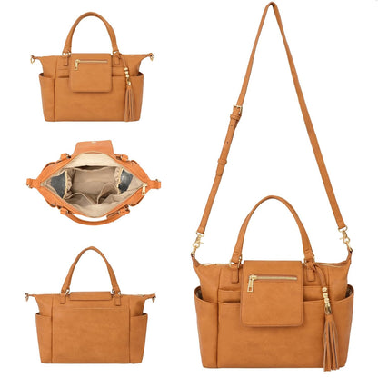 Diaper Bag Tote Leather Diaper Bag Purse Backpack Large Baby Bag