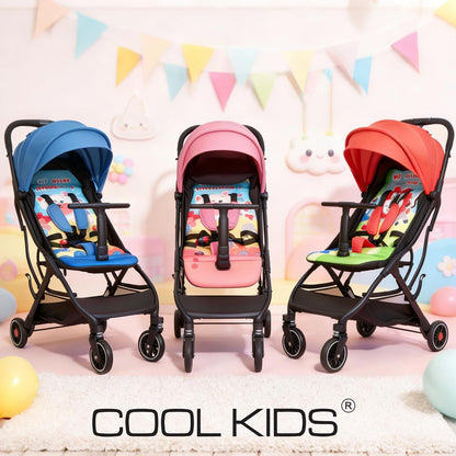 Superb Lightweight Travel Stroller, Compact One-Hand Fold Buggy