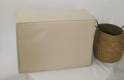 Storage Bin for Shelves Rectangle Closet Baskets Foldable Box with Handles Black Storage Boxes for Home Office Car Dormroom
