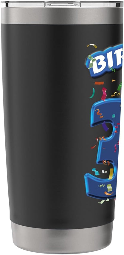 Official Chase Birthday Boy Age 3 Stainless Steel Insulated Tumbler