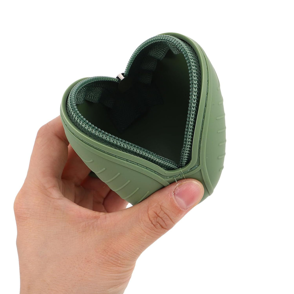 2pcs Silicone Pacifier Holder Case, Compact and Lightweight Storage Bag with Reliable Zipper Design, Cute and Adorable Portable Coin Purse for Travel and Daily Use