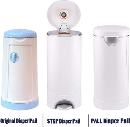 Diaper Pail Refill Bags, 34 Count, Holds 1088 Diapers, Fully Compatible with Arm & Hammer Diaper Pail Disposal System