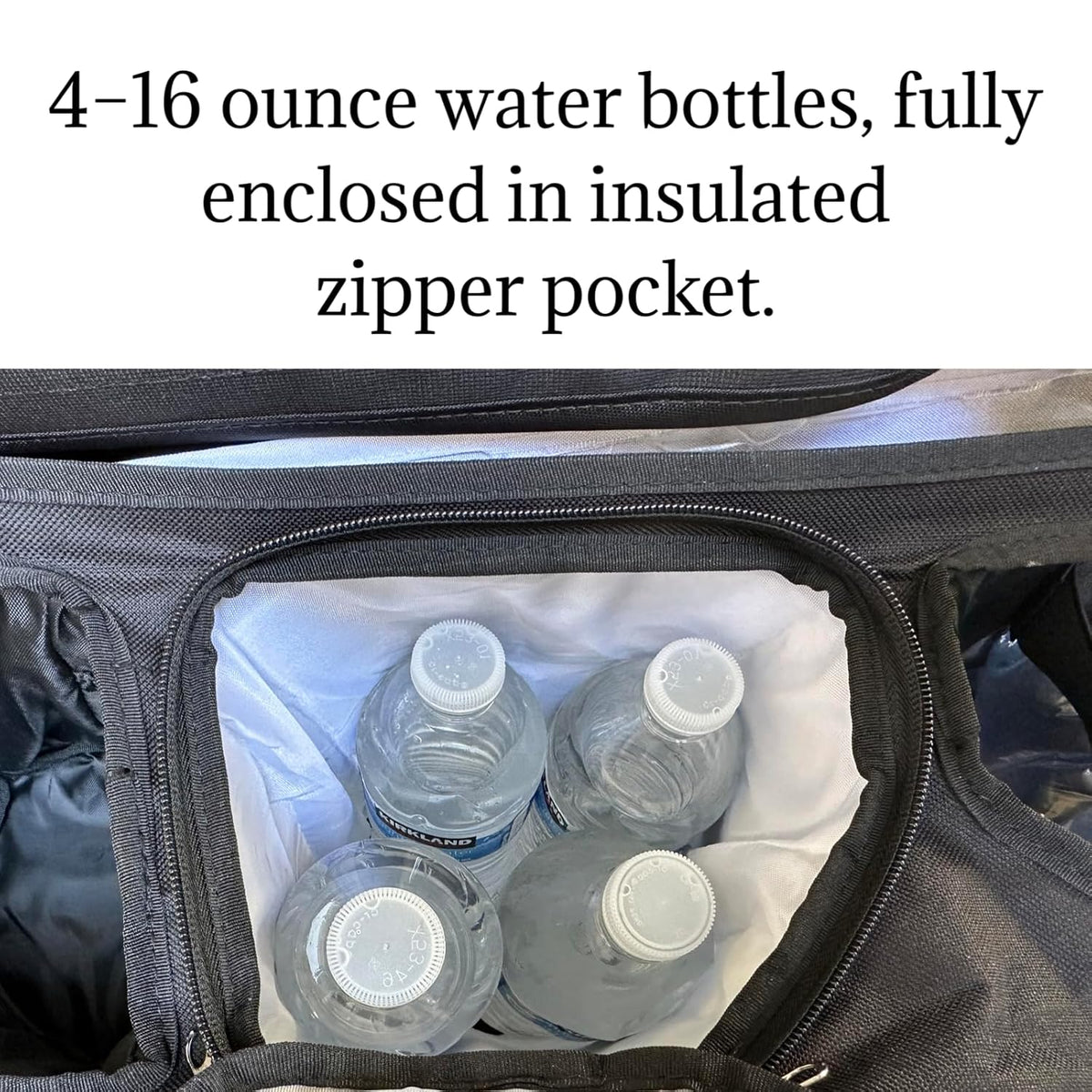 Split (bar in middle of handlebar) Double Stroller Organizer for Bob Duallie and Baby Jogger City Mini GT