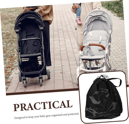 Stroller Travel Bag Large Storage Cover for Airplane Gate Check Shoulder Strap Stroller Organizer for