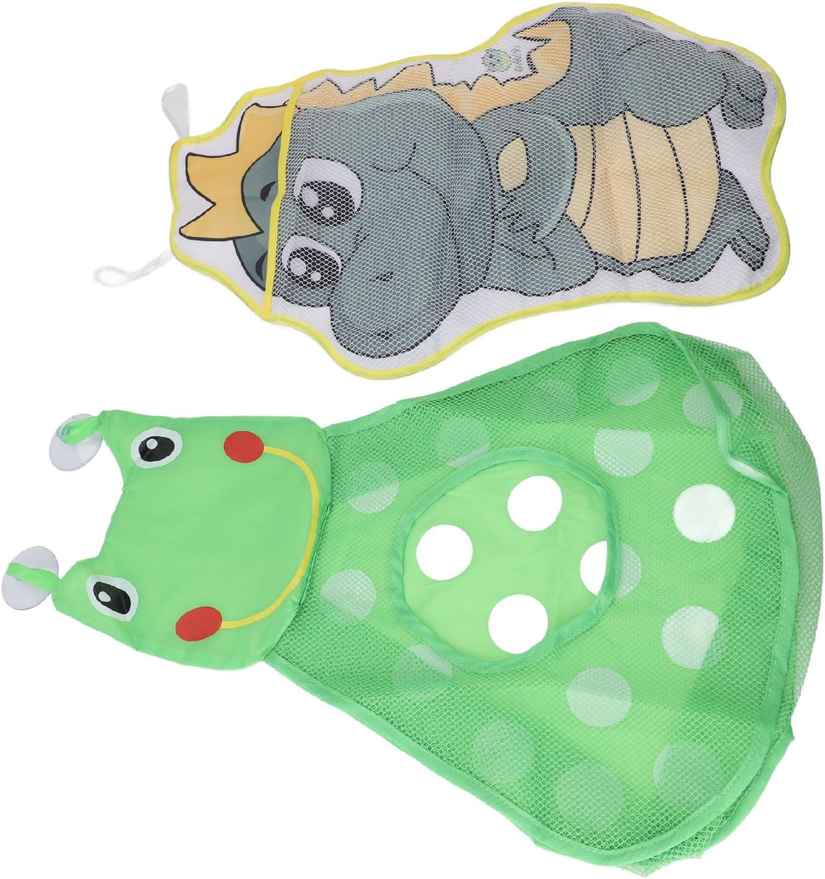 Bath Toy MESH Bag Storage Organizer Durable NET for Kids Bathroom Bedroom CAR Dinosaur Frog