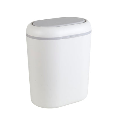Eco-Touch Baby Nappy Diaper Bin - Odor Lock Airlock, No Costly Refills, 10L Capacity, Recyclable, Use Any Bag - Taupe Nursery Diaper Pail