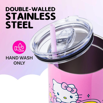 Betty Boop Core Cute Pose, Stainless Steel Tumbler, 40oz | Sitting, Hearts and Dots, Straw Cover Cap, Handle, Lid, Double Walled, Fits in Cup Holder, 1.18 Liters - Colors B