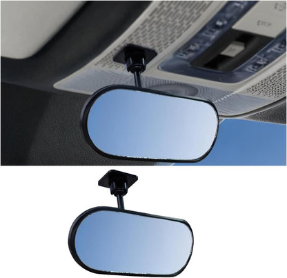 Baby Car Mirror Rear Facing, 360° Adjustable HD Wide Angle Convex Mirror, Self-Adhesive Auto Interior Safety Rearview Mirrors Essential Accessories for Observing Backseat Infant (Paste)