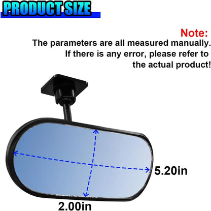 Baby Car Mirror Rear Facing, 360° Adjustable HD Wide Angle Convex Mirror, Self-Adhesive Auto Interior Safety Rearview Mirrors Essential Accessories for Observing Backseat Infant (Paste)