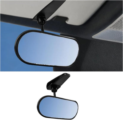 Baby Car Mirror Rear Facing, 360° Adjustable HD Wide Angle Convex Mirror, Self-Adhesive Auto Interior Safety Rearview Mirrors Essential Accessories for Observing Backseat Infant (Paste)