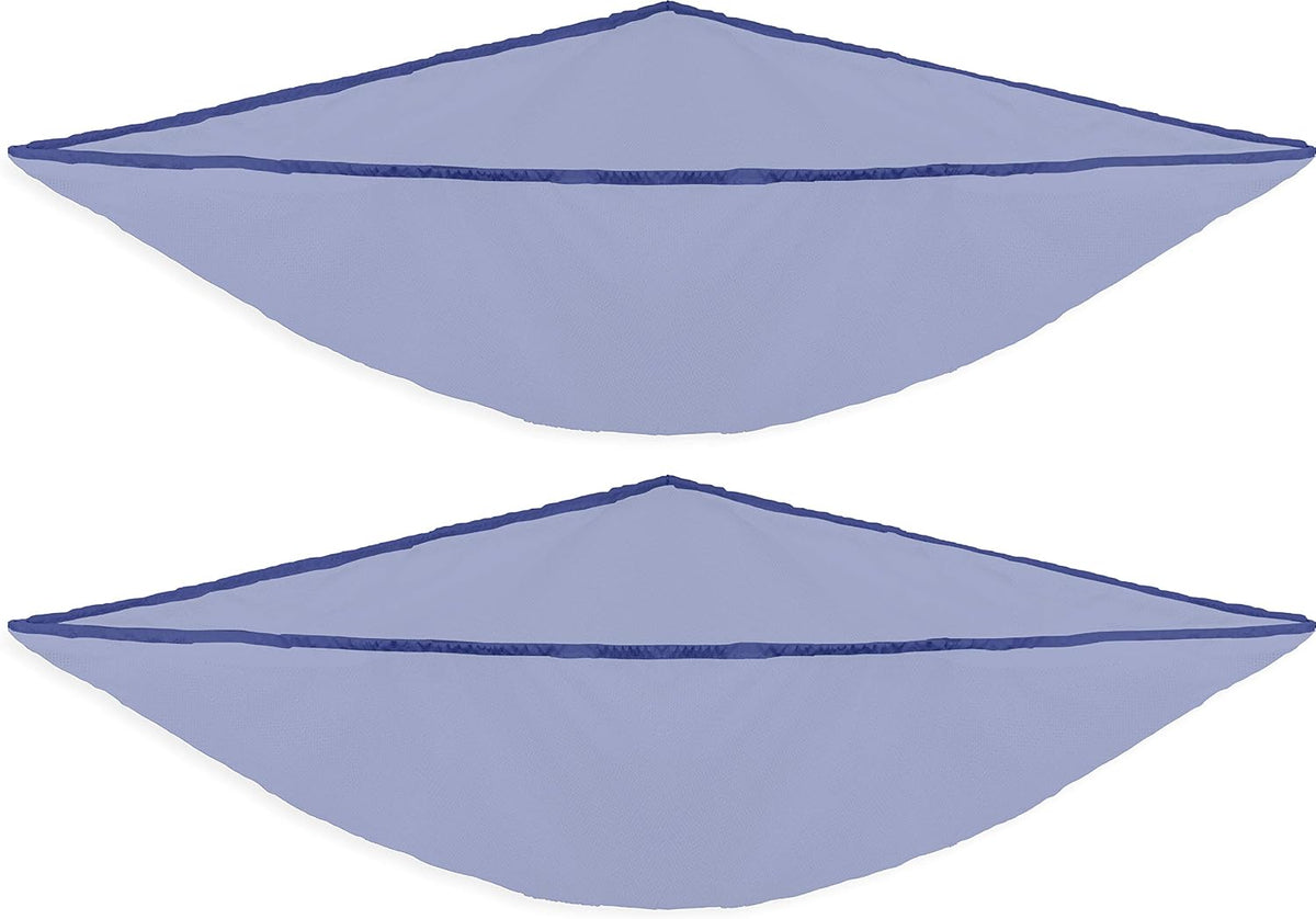 2 Pack Stuffed Animal Toy Hammock Net, White